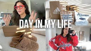 new glasses, outlets haul (ugg, adidas, bath & body works, old navy), hockey game, & more!