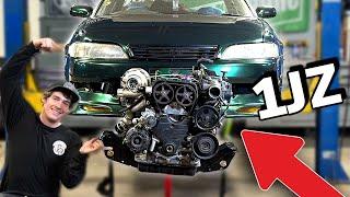 FINALLY BUILT MY 1JZ ENGINE! (LOOKS SICK)