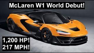 2025 McLaren W1 World Debut