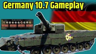 War Thunder Germany Leopard 2A4 and Leopard 2K Gameplay