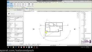 آموزش دوربین گذاری در رویت - آموزش Revit architecture