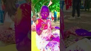 Holi celebration at Maidan 2024 #kolkata #holi #2024