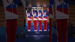 Everyone was so mad when she said this! #gymnastics #russia #sports #olympics #simonebiles
