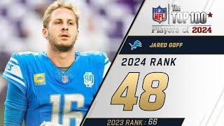 48: Jared Goff (QB, Lions) | Top 100 Players of 2024