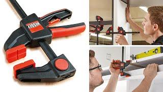 Versatile one-handed clamping and spreading: One-hand clamps EZ  |  BESSEY