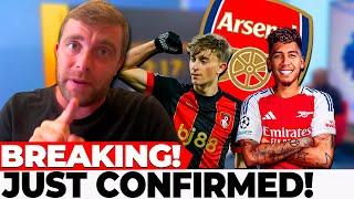 LAST-MINUTE BOMBSHELL! ROMANO JUST ANNOUNCED IT! THE FANS ARE OVER THE MOON! ARSENAL TRANSFER NEWS