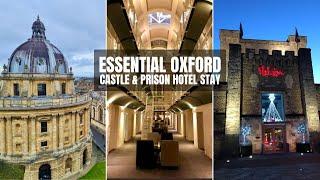 Things to do in OXFORD ENGLAND: Malmaison Oxford Prison Hotel, Radcliffe Camera, Bodleian Library