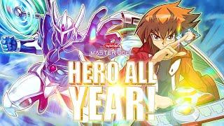 HERO ALL YEAR!  (ROAD TO MASTER RANK) | Yu-Gi-Oh! Master Duel