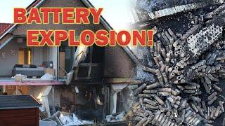 Two Homes Just Exploded—The Hidden Danger in Battery Storage!