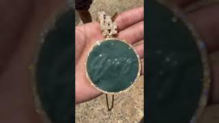 Iced out custom Jade pendant  #jewelry #fashion #necklace