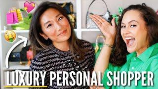 Chatting with a Luxury Fashion PERSONAL SHOPPER - how it works & popular items!