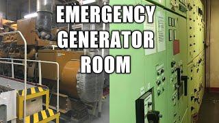 SHIP EMERGENCY GENERATOR ROOM | EMERGENCY GENERATOR