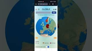 3 guess Globle #luxembourg #globle #geographyindiangeographyworldgeography #geography