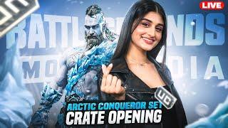 50000 UC CRATE OPENING | BGMI LIVE W PAYAL