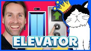 The Elevator Song! ⬆️⬇️ | Mooseclumps | Kids Learning Videos