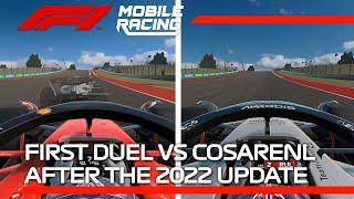 First Duel VS CosareNL After The 2022 Update | F1 Mobile Racing 2022