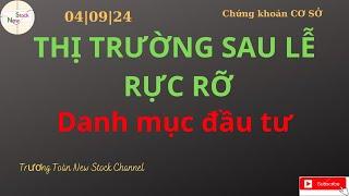 Thị trường sau lễ rực rỡ, Danh mục đầu tư | Trương Toàn New Stock Channel