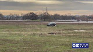 Before & After | Flooded Northern California roads submerge cars, then release them