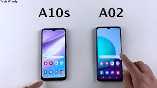 SAMSUNG A02 vs A10s - SPEED TEST