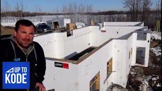 ICF to the Roof : The ONLY Wall System That is Self Supporting