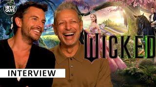 Jeff Goldblum & Jonathan Bailey Wicked Part 1 Hilarious Interview | The musical | The Wizard of Oz