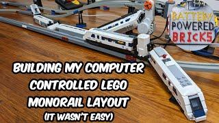 Building my Computer Controlled Lego Monorail Layout