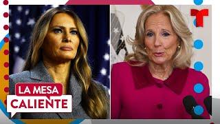 Melania Trump causa controversia tras declaraciones sobre Jill Biden | La Mesa Caliente