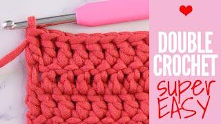 How to Double Crochet, Detailed for Beginners