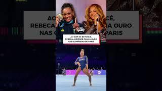 Rebeca Andrade leva ouro nas Olimpíadas de Paris 2024, ao som de hit da Beyoncé!