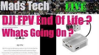 DJI Digital FPV System End Of Production ,Obsolete ?  -  What Is Going On