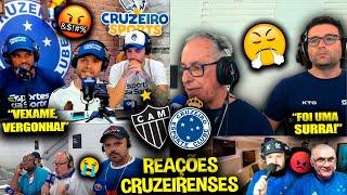 REAÇÕES dos CRUZEIRENSES FURIOSOS com a DERROTA - ATLÉTICO-MG 3X0 CRUZEIRO [REACT BRASILEIRÃO 2024]