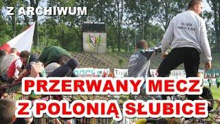 Z archiwum: Świętowanie awansu do II ligi. Przerwany mecz przy Oporowskiej (11.06.2005).