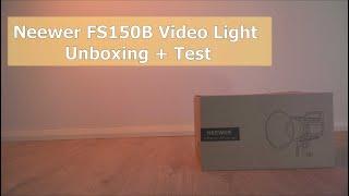 $200 Neewer FS150 B 130W video light unboxing and review, worth it?