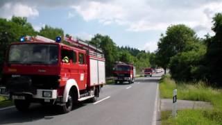 Katastrophenschutz-Löschzug Wasserversorgung Feuerwehr