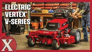 New for 2023 The Exmark Vertex V-Series Electric Stand-On | Exmark