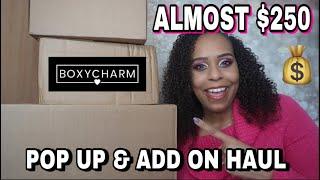 HUGE BOXYCHARM POP UP & ADD-ON HAUL + LIMITED EDITION MARC JACOBS BOX | JackieNaturals