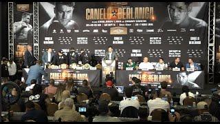 CANELO vs BERLANGA Final Press Conference before Sept. 14th Fight at T-Mobile Arena Las Vegas