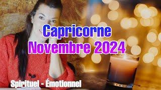 CAPRICORNE  La fin et un commencement  " NOVEMBRE 2024"