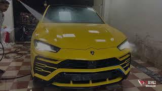 Supercar Lamborghini Urus full car PPF in Chennai @vdetails