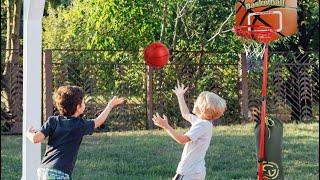 SUPER JOY Kids Basketball Hoop |quick unboxing setup|