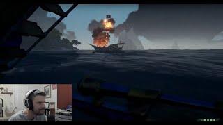 Not running from PVP any more | Reynfall plays Sea of Thieves full VOD 7-25-23