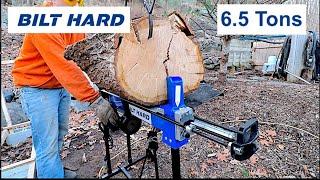 Bilt hard 6.5 ton log Splitter Use & Review