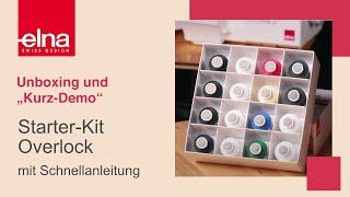 Unboxing - Over- und Coverlock Starter-Kit | Elna Deutschland GmbH