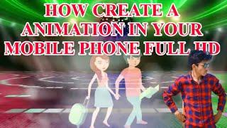 HOW  MAKE IN ANIMATION///in you mobile phone EDITING