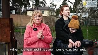 Kostikova Family receives a house (April week 2)