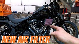 Lowrider S / New Hi Flow Air Filter / Final Tune / 128ci / APE