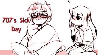 707's Sick Day [Mystic Messenger Comic Dub]