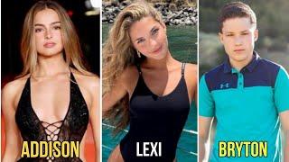 Lexi Rivera vs Bryton Myler vs Addison Rae |Lifestyle Comparison 2023 |RW Facts & Profile|