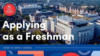 Applying as a Freshman to Belmont University