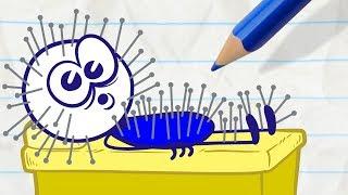 Pencilmate Gets Bad Service! -in- DON'T SHOOT THE MASSAGER - Pencilmation Cartoons